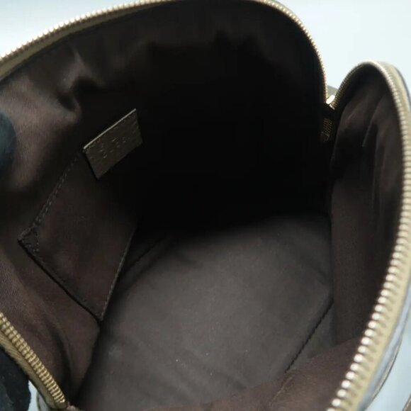 100% Authentic GUCCI Leather Satchel 470-112324 - Picture 10 of 11